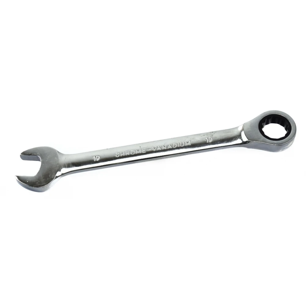 Комплект гаечни ключове с тресчотка 7 бр. 8-19 мм GEKO G10340