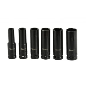 Комплект ударни удължени вложки, 1/2" 10-21 мм, 6 бр. - G10500