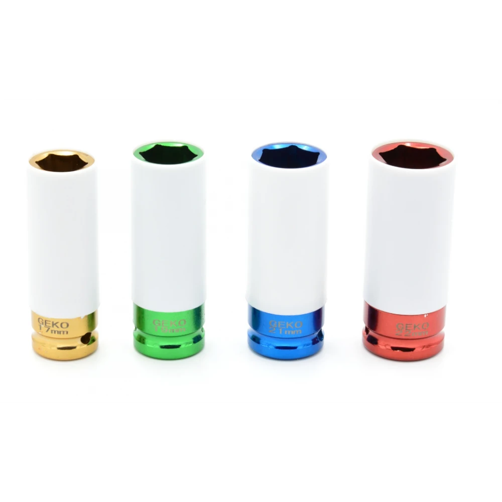 Комплект ударни накрайници за лети джанти 4 бр. 17 мм,19 мм, 21 мм, 22 мм GEKO G10511