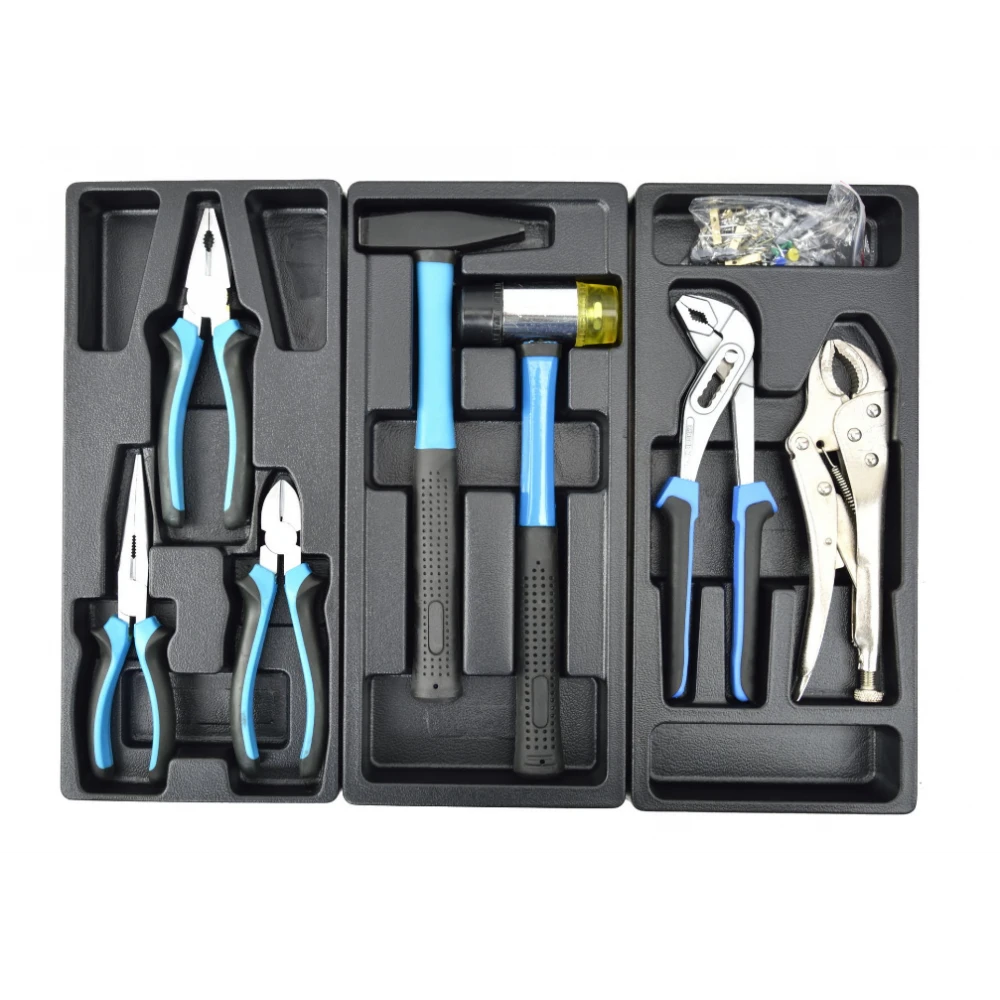 Количка с инструменти 245 части ( оборудвана ) с 6 чекмеджета G10831