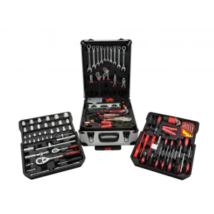 Кутия за инструменти с аксесоари 187 части (ключове) GEKO G10855