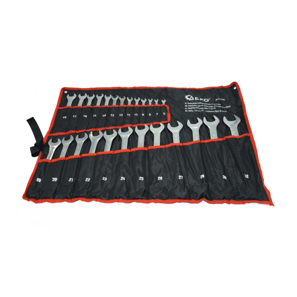 Комплект звездогаечни ключове, 6-32 мм, 25 броя - G11146