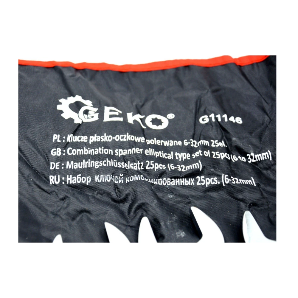 Комплект звездогаечни ключове, 6-32 мм, 25 броя - G11146