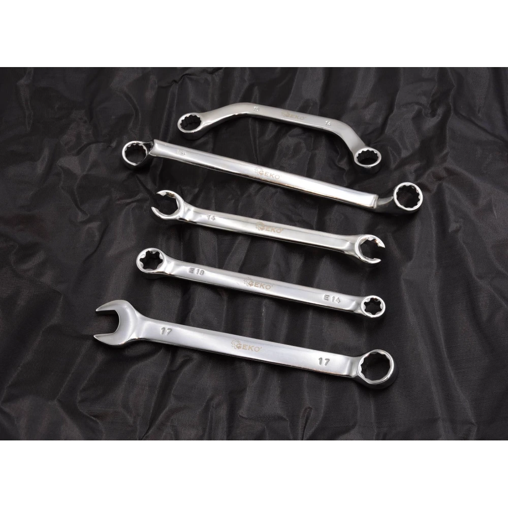 Комплект полиран гаечен ключ 47 части CRV - GEKO G11155