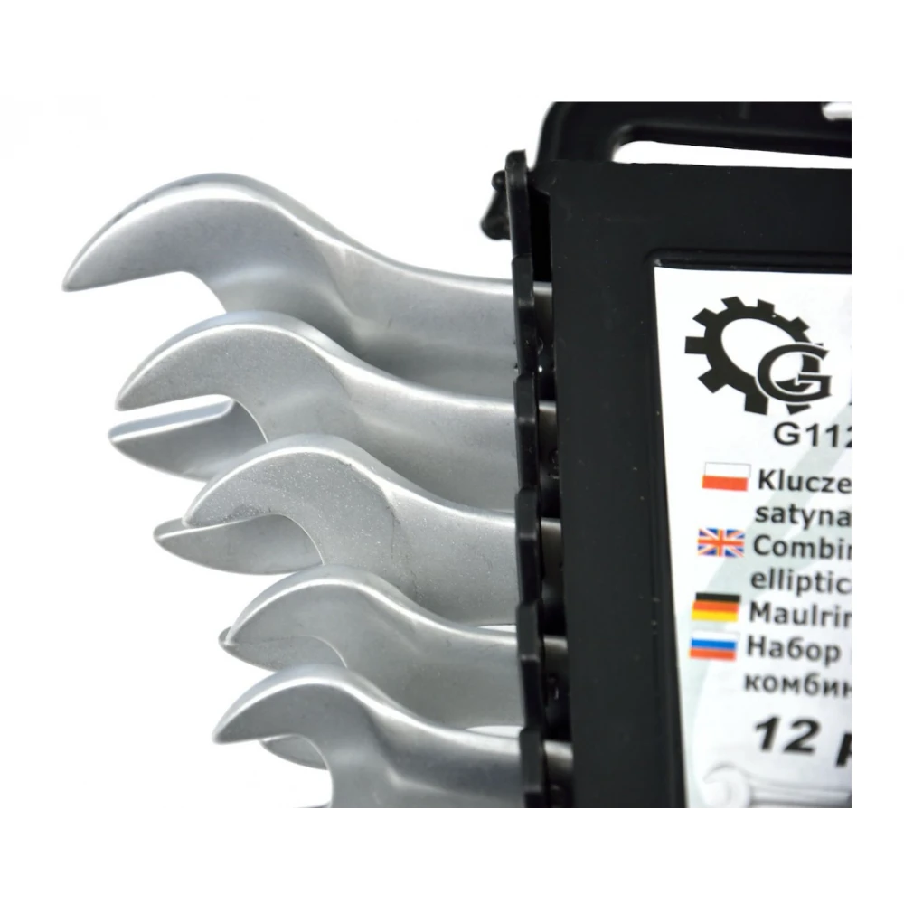 Комплект звездогаечни ключове 6-22 мм 12 броя CRV - G11243