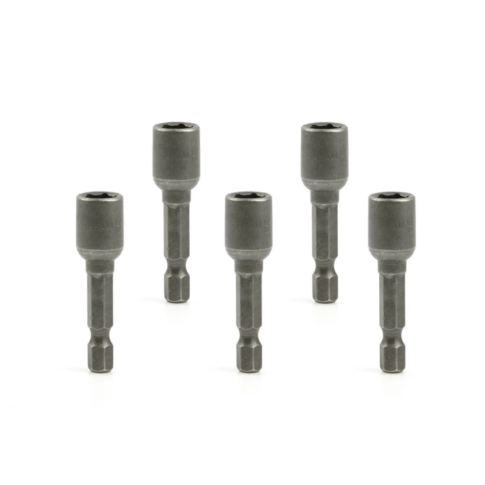 Комплект магнитни адаптери за вложки 8x48 мм, 1/4", 5 бр. - G15006