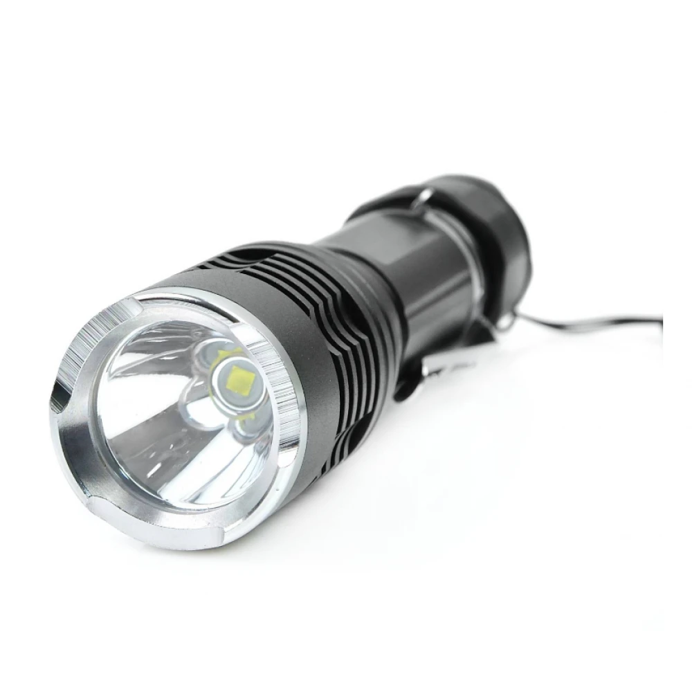 LED фенер CREE 10W 800lm + държач за велосипед - GEKO G15120