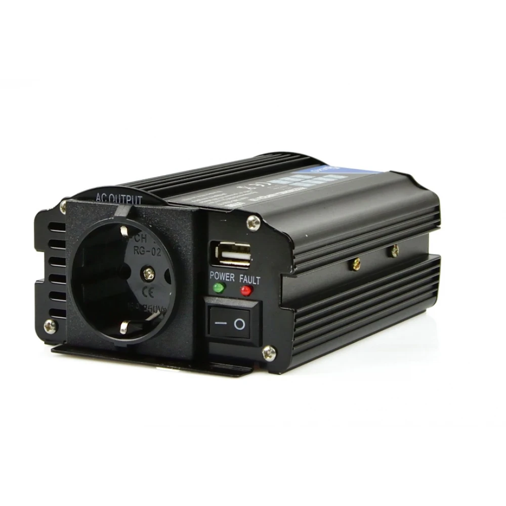 Преобразувател на напрежение 24V/230V - 250/500W - G17001