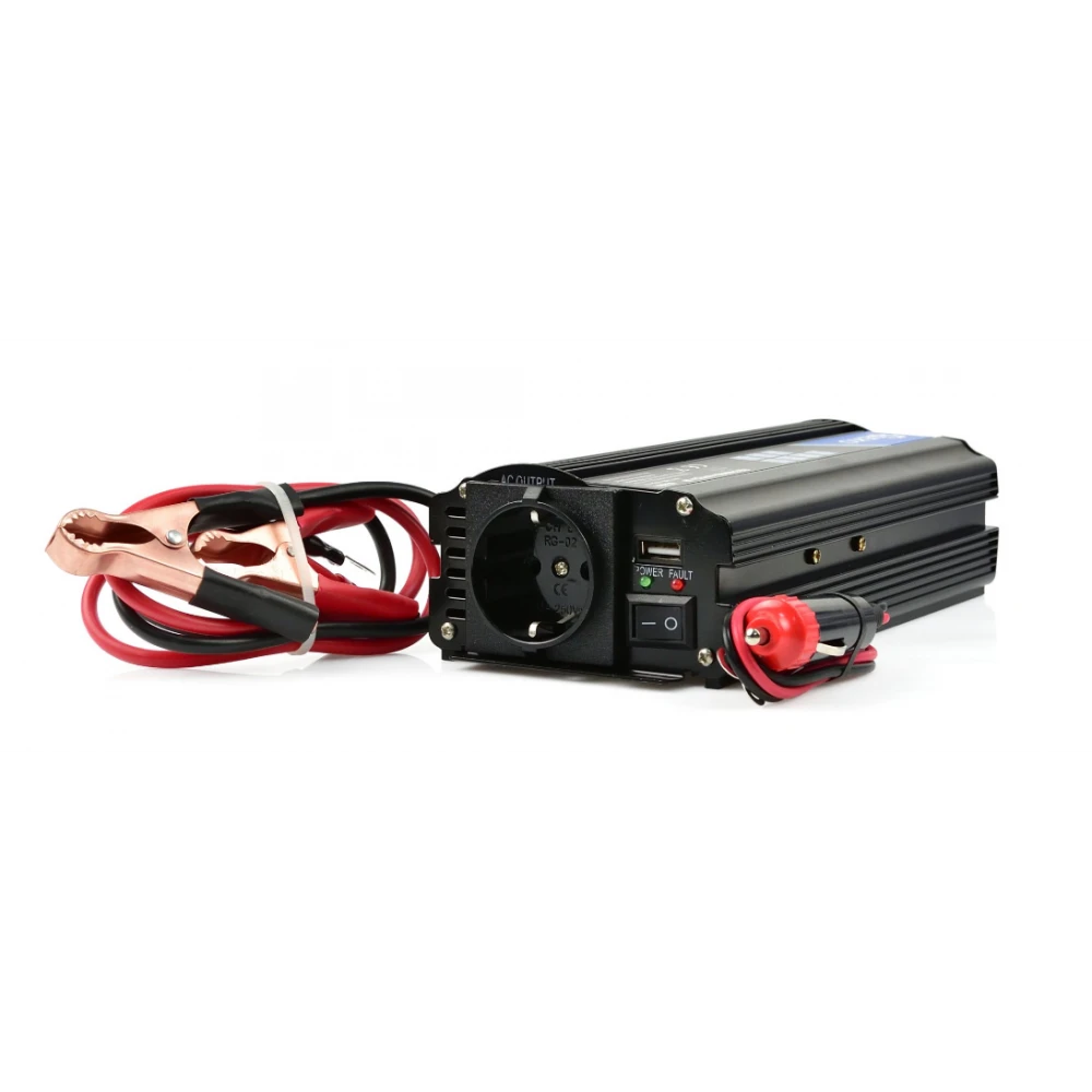 Преобразувател на напрежение 12 V/230 V 500/1000 W GEKO G17004