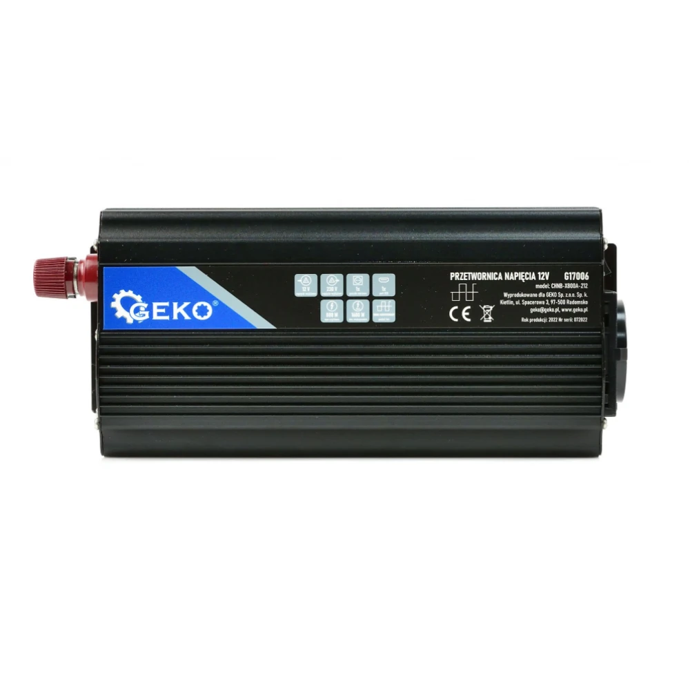 Преобразувател на напрежение 12V/230V - 800/1600W - G17006