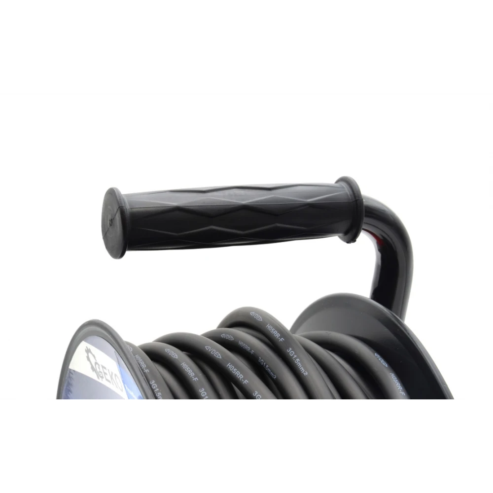 Удължител на макара с кабел, 50 метра, IP44, 3x1.5 мм² - G17505