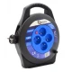 Изтеглящ се електрически удължител с 4 гнезда, 10 м GEKO G17506