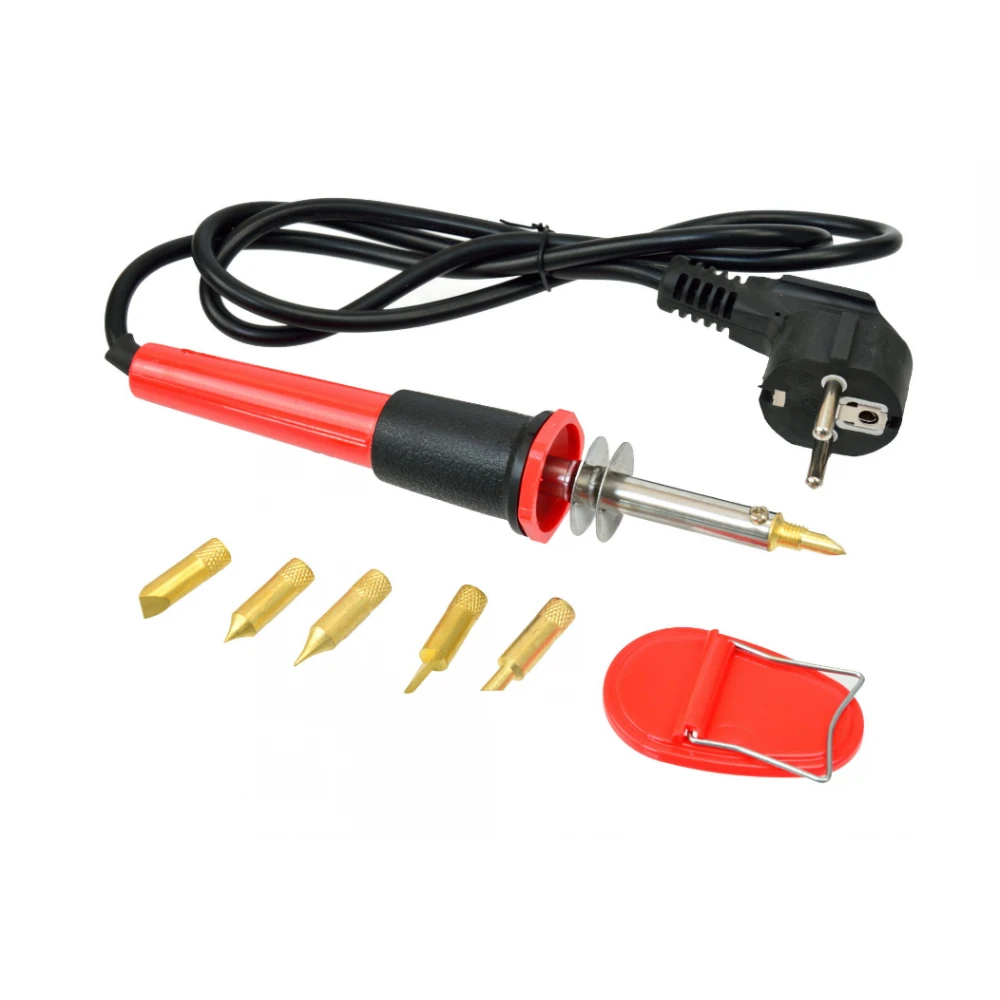 Горелка / поялник за дърво и кожа от 6 части GEKO G20051