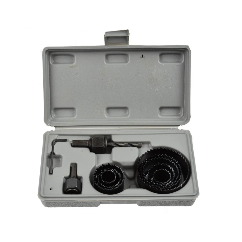 Боркорони за дърво 11 части, 19-64 мм GEKO G30001