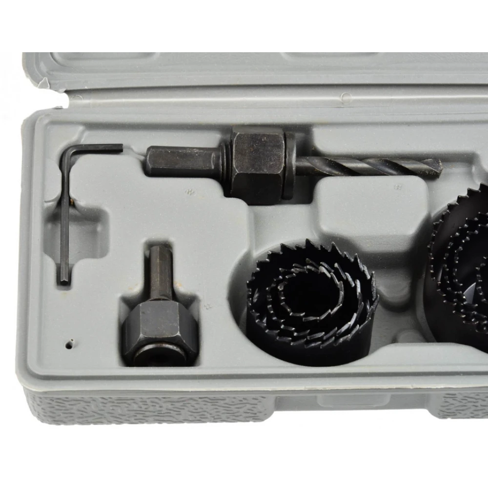 Боркорони за дърво 11 части, 19-64 мм GEKO G30001