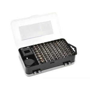 Комплект прецизни битове и накрайници 115 части - G30062