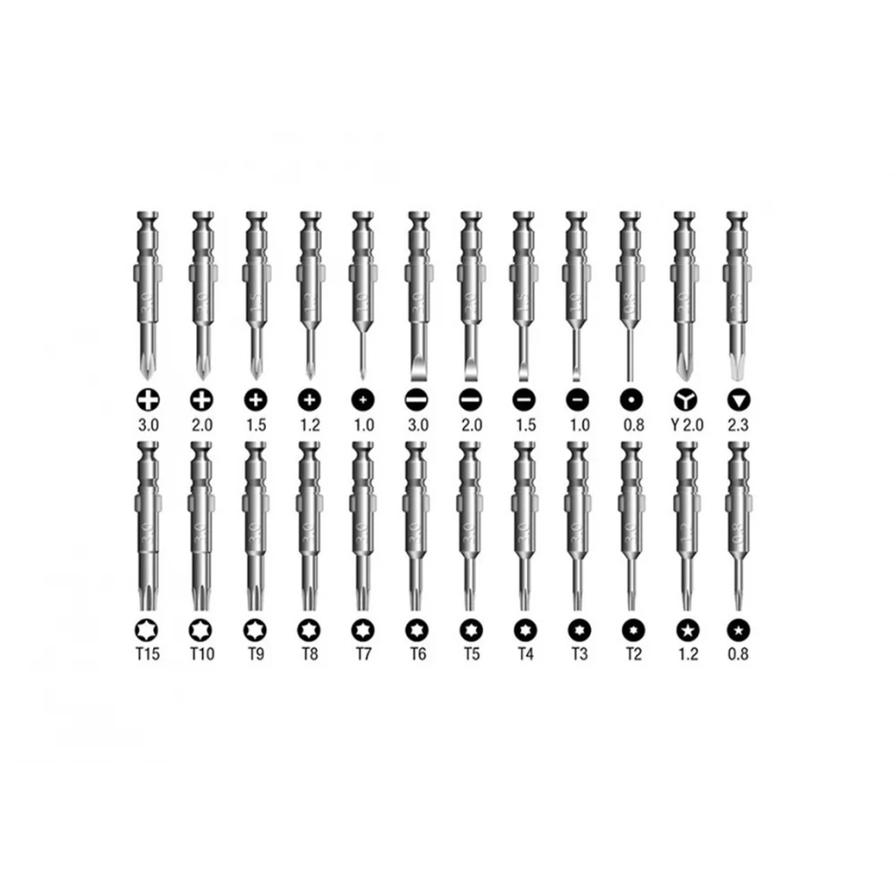 Комплект прецизни отвертки, 25 в 1 - G30075
