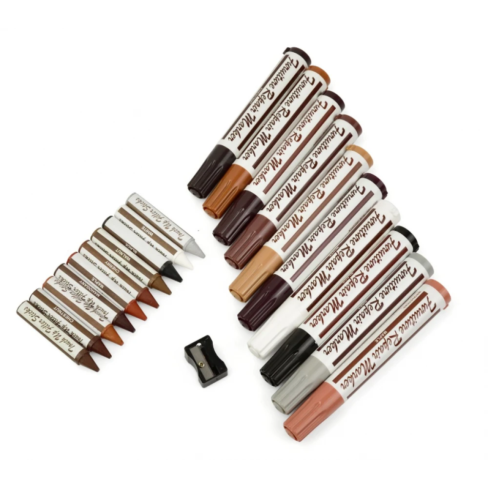 Комплект за ремонт и възстановяване на мебели и дърво 21 броя G30148