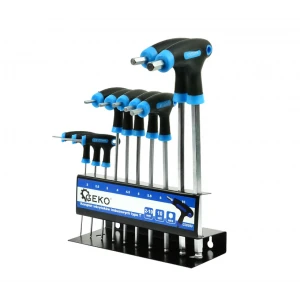 Комплект отвертки, тип T, 2-10 мм, 10 броя шестограми HEX - G30590