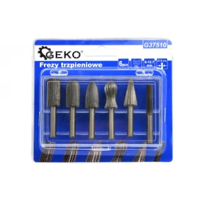 Комплект фрези за метал 6 броя 6 - 12.7 мм - GEKO G37510