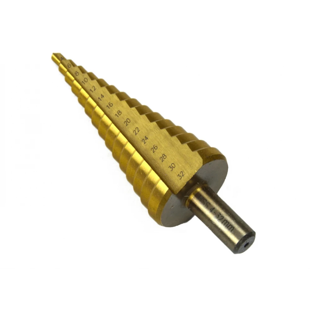 Стъпаловидно (конично) свредло HSS TiN, 4-32 мм - G38500