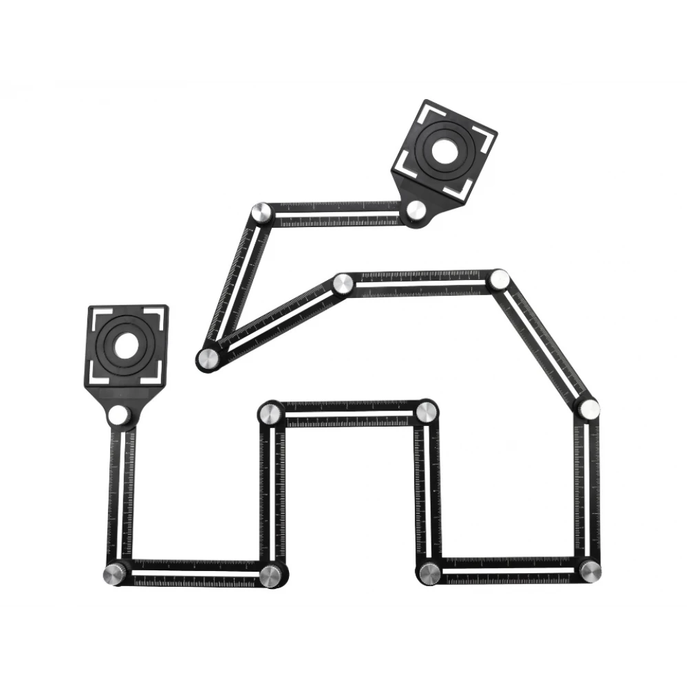 Шаблон за пренасяне на ъгли и отвори с 12 рамена GEKO G64991