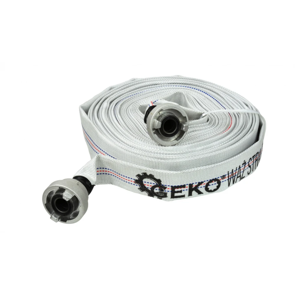 Пожарен маркуч с фитинги 20м 1" 8 бара GEKO G70001