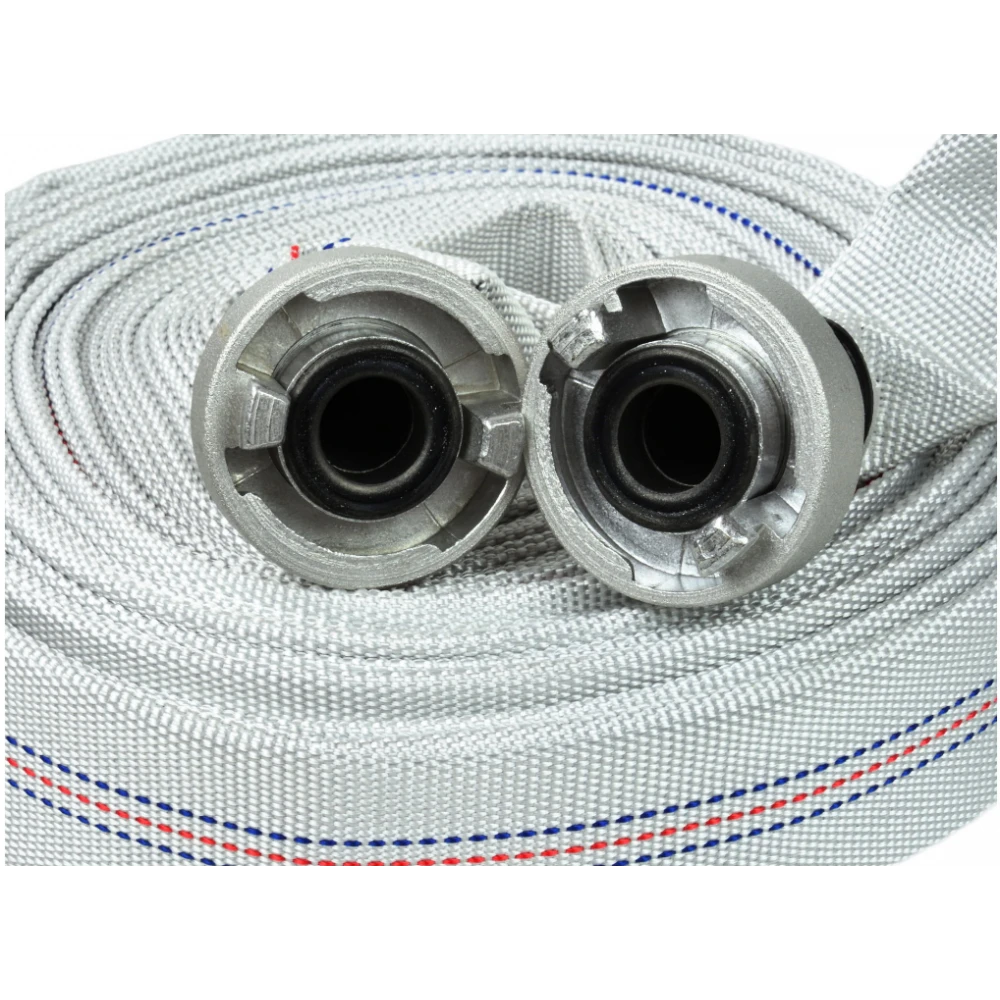 Пожарен маркуч с фитинги 20м 1" 8 бара GEKO G70001