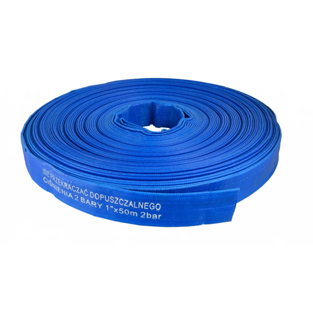 PVC гумен маркуч 50 м 1" 2 бара за вода GEKO G70007