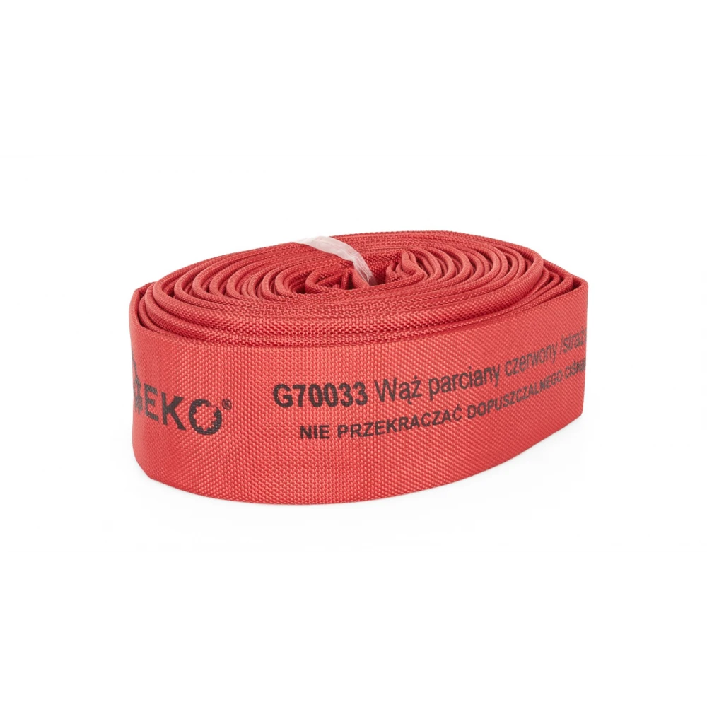 Червен маркуч /пожарникарски/ 2" 20м (без накрайници) - G70033