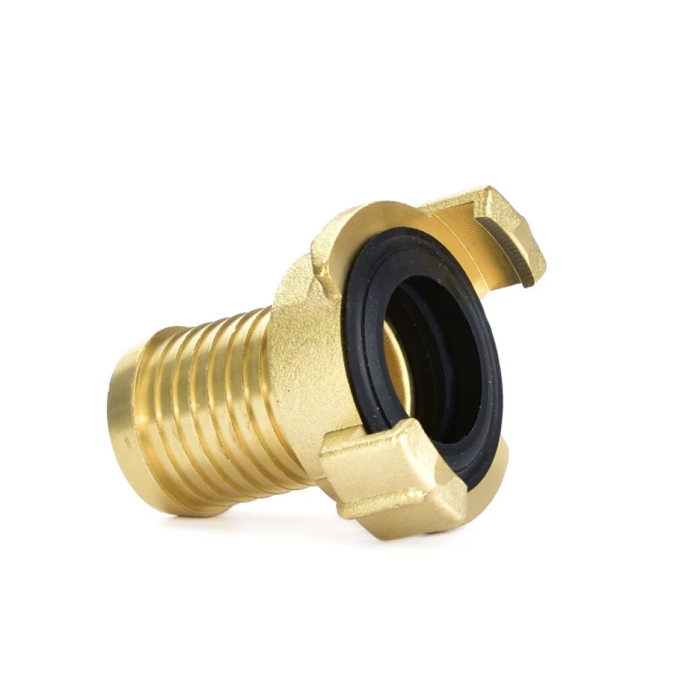 Месингов съединител за маркуч с GEKA връзка, 1" накрайник - G70130