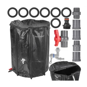 PVC сгъваем резервоар за дъждовна вода, 500 л - G73298