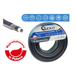 Градински маркуч 4-слоен 3/4" 30 метра GEKO G73787
