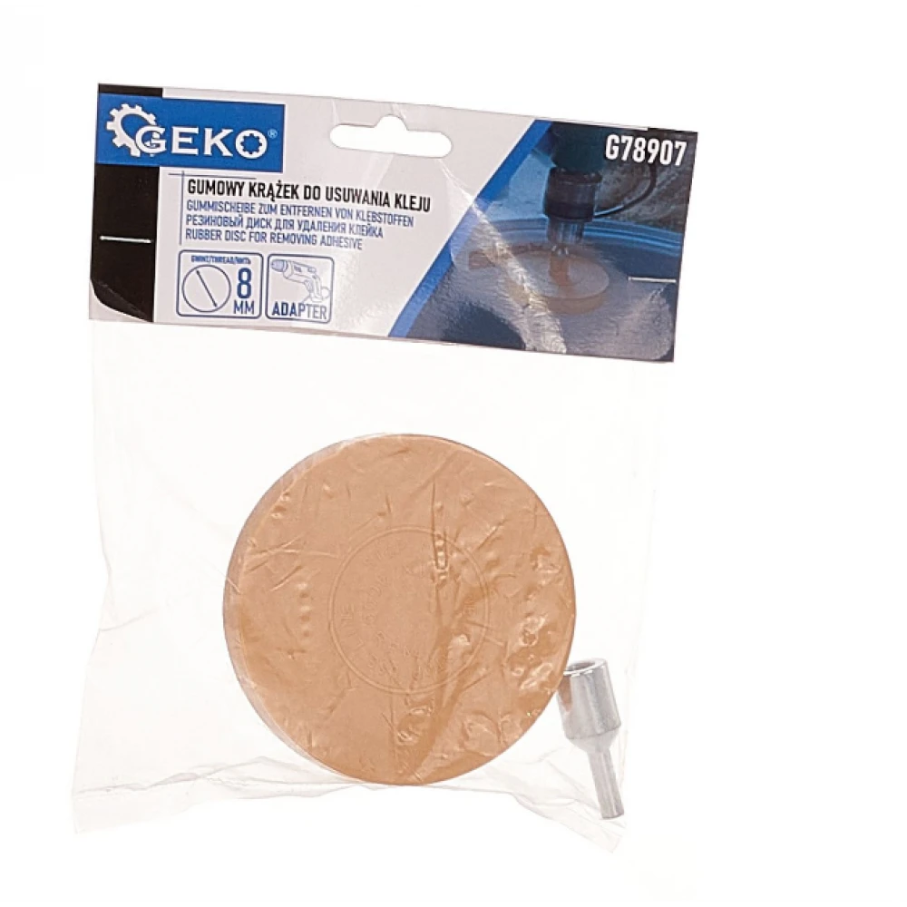 Гумен диск за премахване на лепило и стикери - GEKO G78907