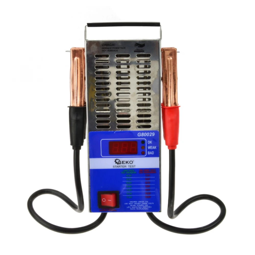 LCD тестер за проверка на батерии 12 V GEKO G80029
