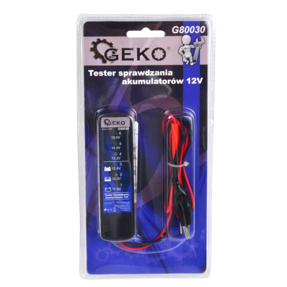Тестер за батерии 12 V GEKO G80030