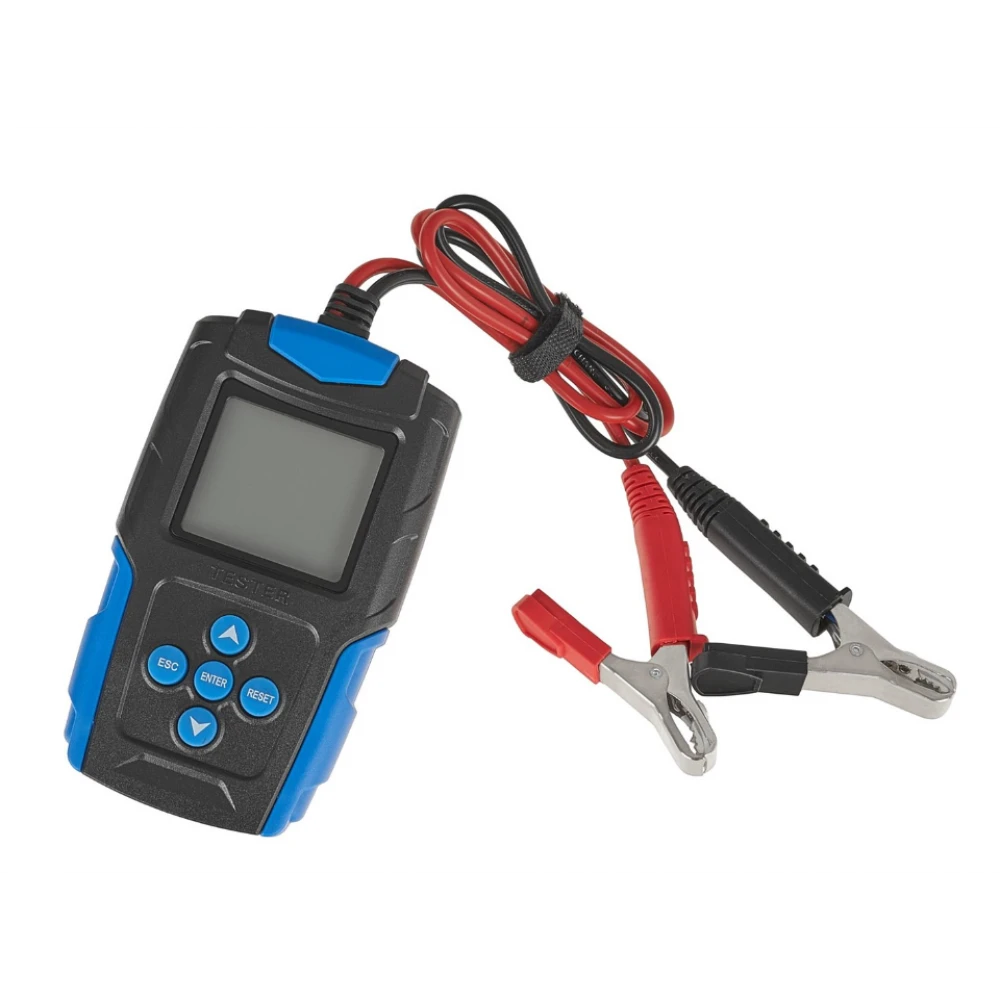 Тестер за проверка на акумулатори LCD 12/24V 3Ah-200Ah - G80031