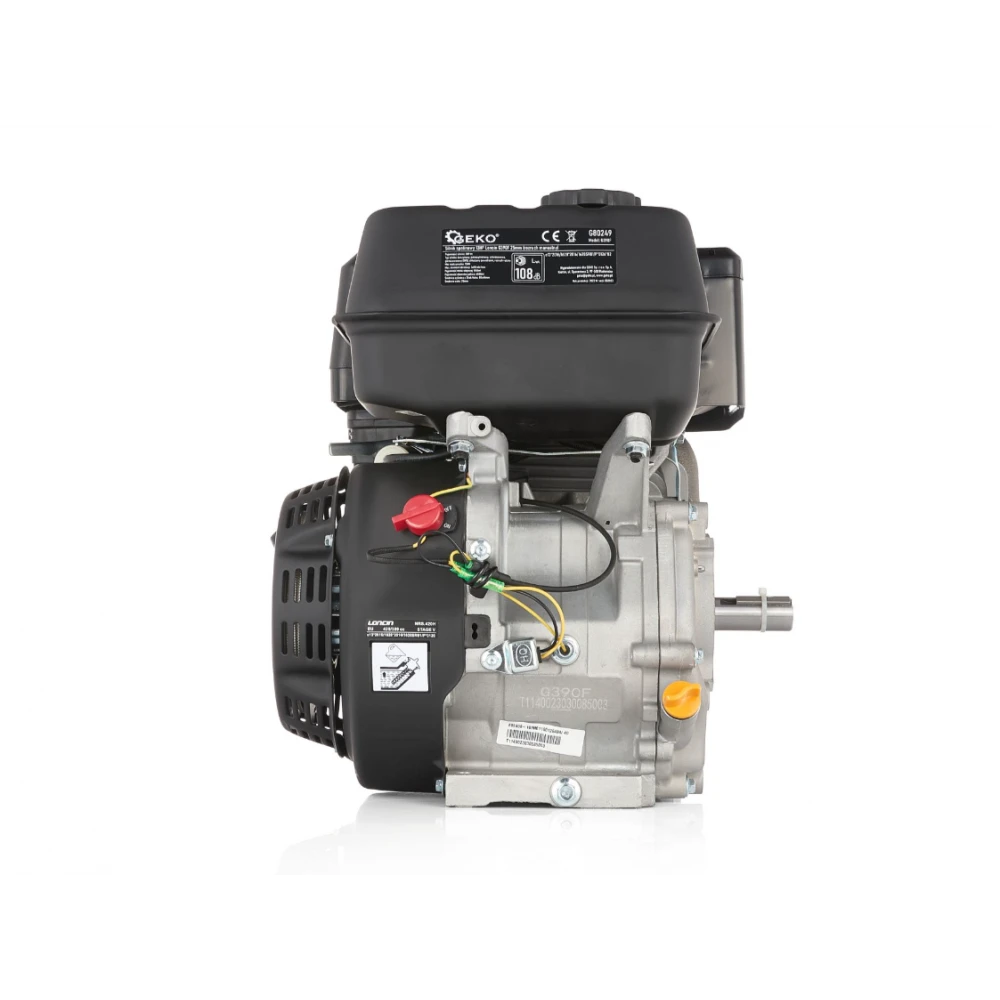 Бензинов двигател Loncin 25 мм, двигател с вътрешно горене (ръчно стартиране) - G80249