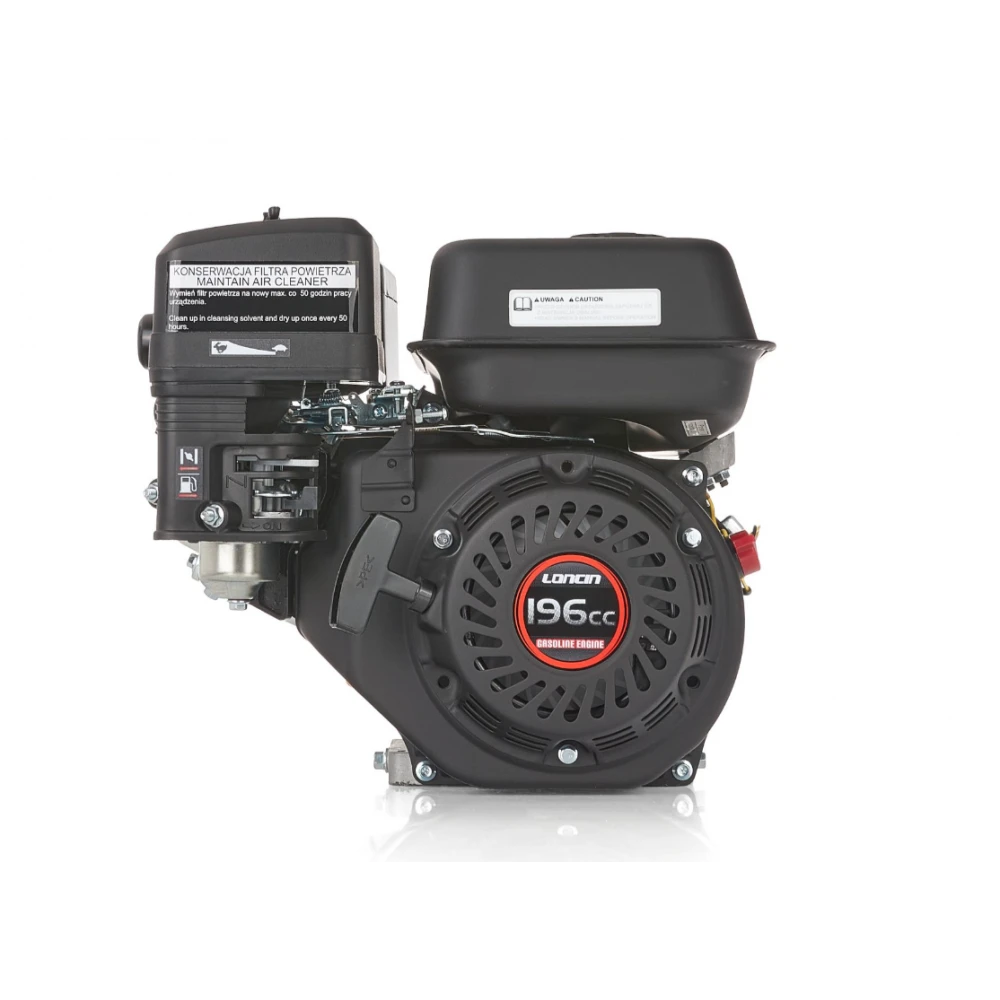 Четиритактов бензинов двигател, 6.5HP Loncin 196cc 19 мм - G80253