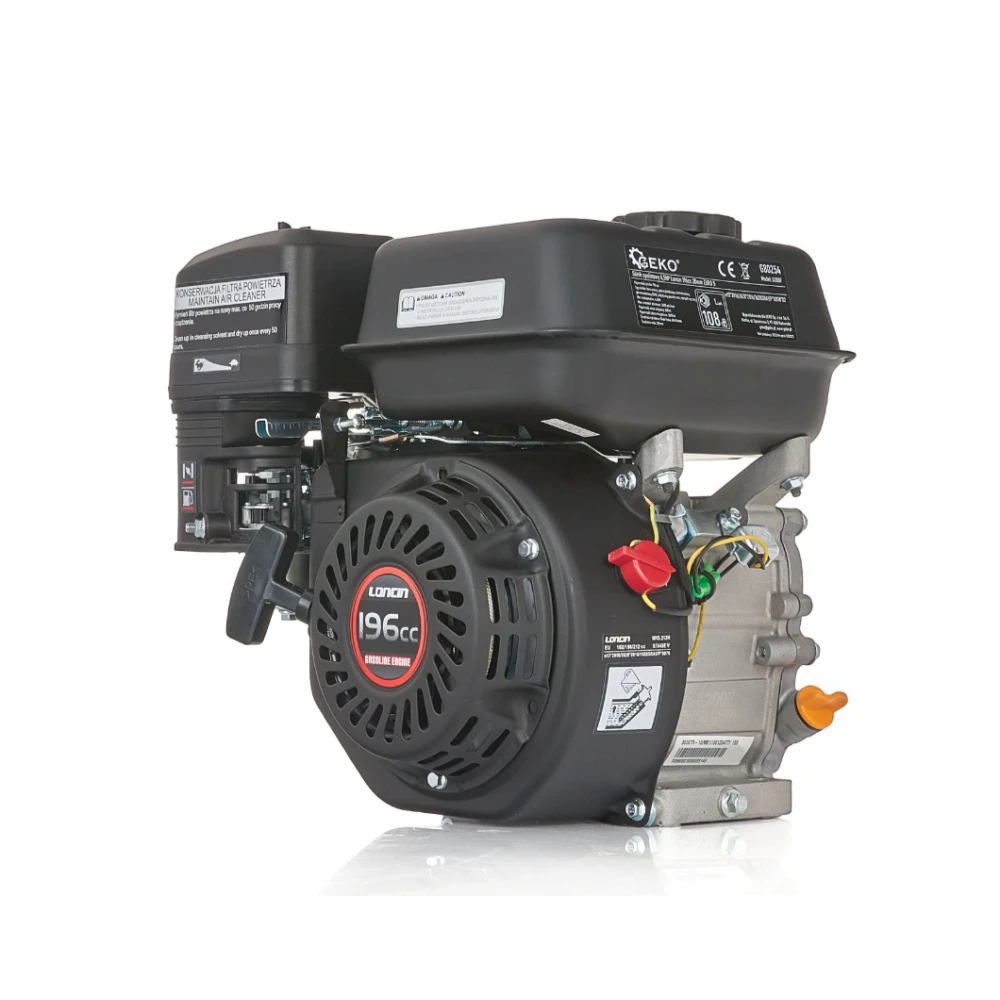 Двигател с вътрешно горене 6.5HP Loncin, 196cc, 20 мм, EURO 5 - G80254