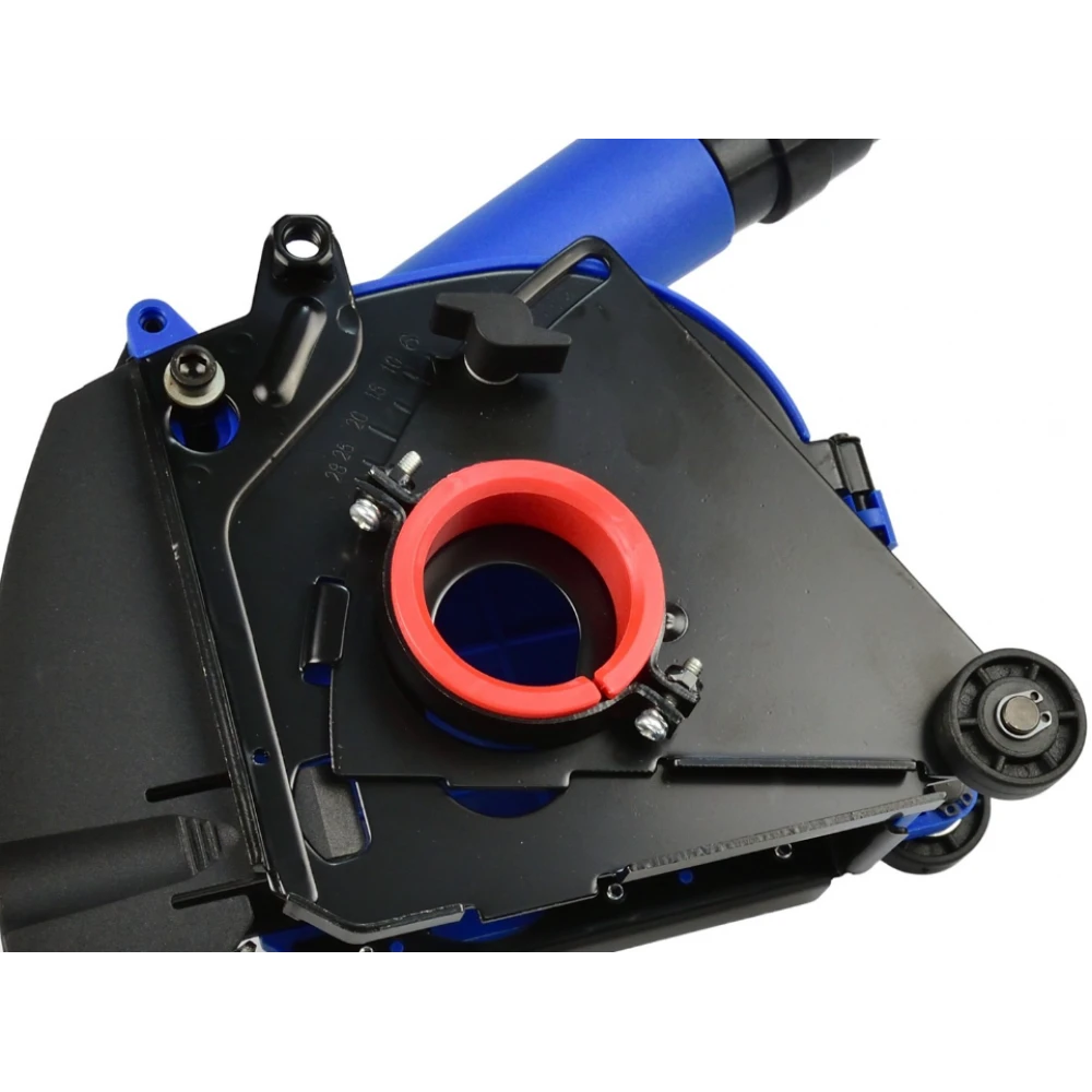 Прахоуловител за ъглошлайф, 125 мм/115 мм 6 адаптера 38-48 мм - G80258