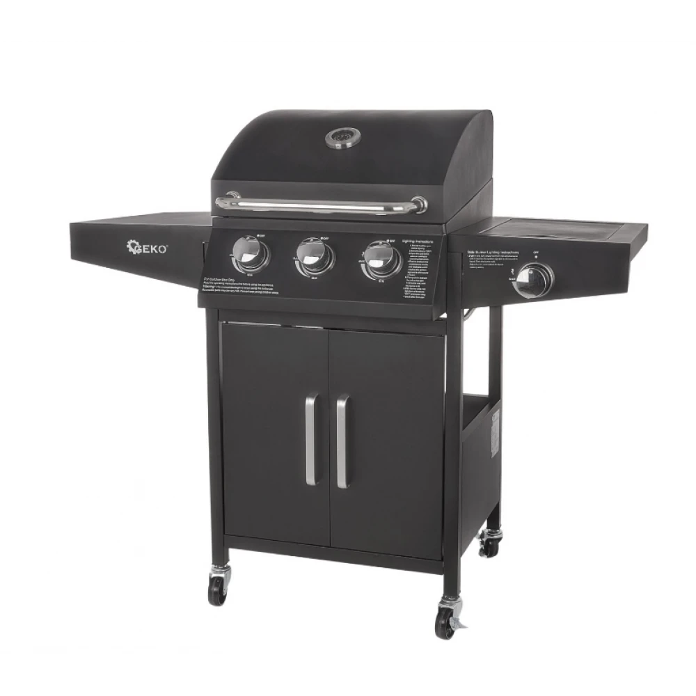 Газова скара / барбекю 4 горелки (3+1) 11.6 kW - GEKO G80515
