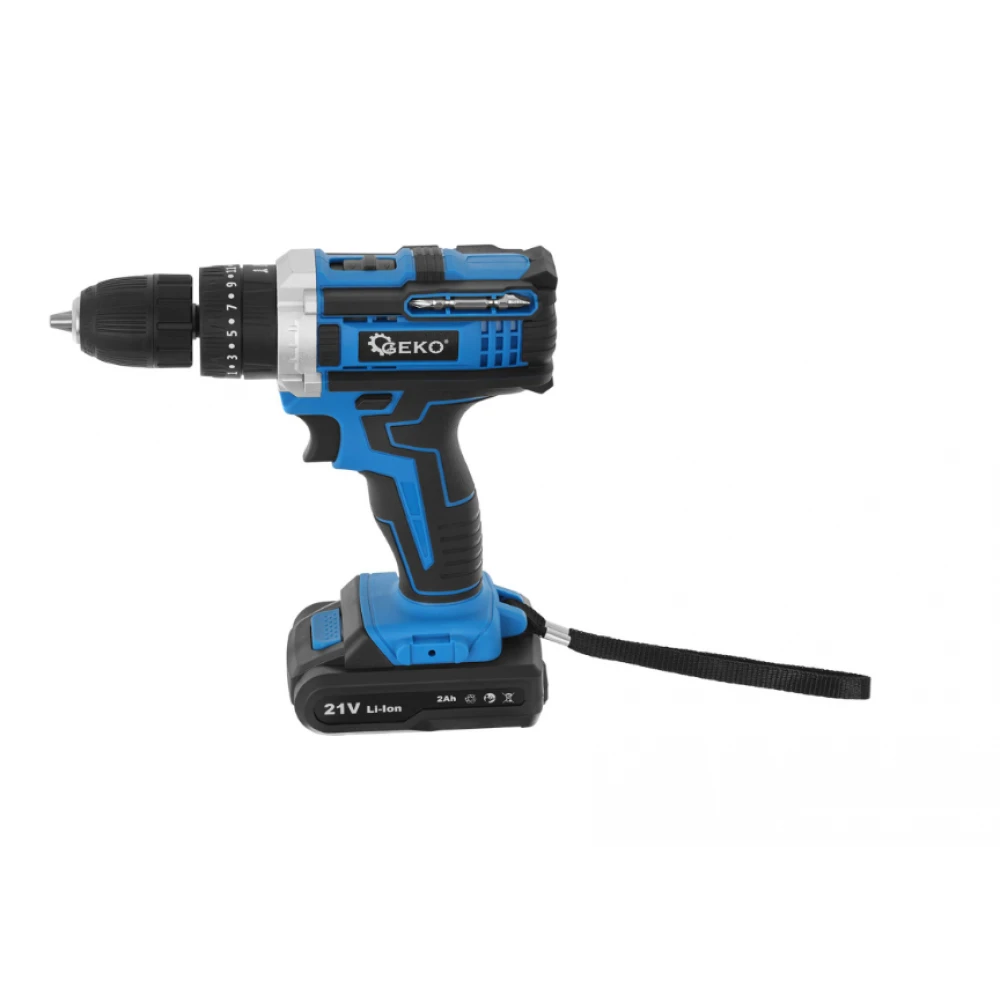 Акумулаторен винтоверт 21V, 38Nm, 2 броя 2Ah батерии, зарядно - G80656