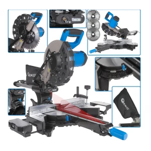 Потапящ циркуляр / трион 2000W 255 мм, LED, с лазер - G80821