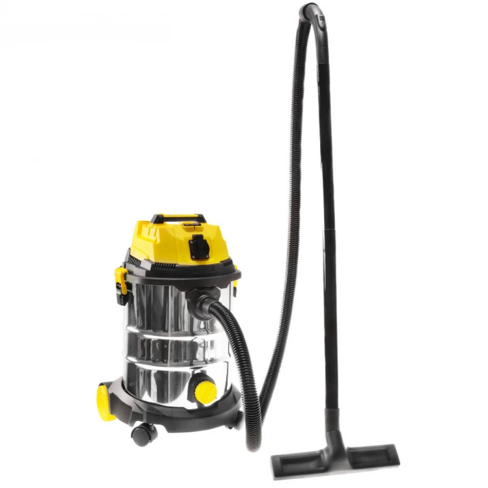 25 л индустриална прахосмукачка с филтърен шейкър за сухо и мокро почистване GEKO G81086
