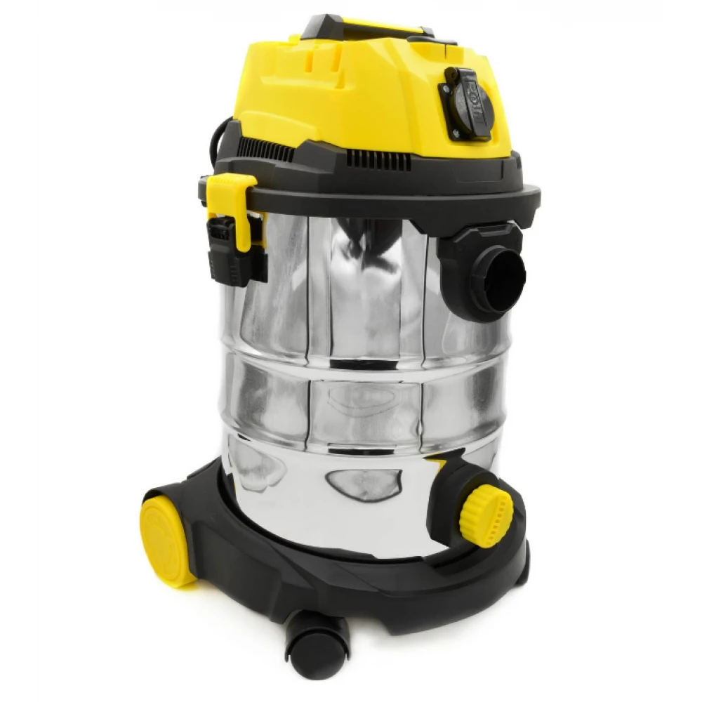 25 л индустриална прахосмукачка с филтърен шейкър за сухо и мокро почистване GEKO G81086