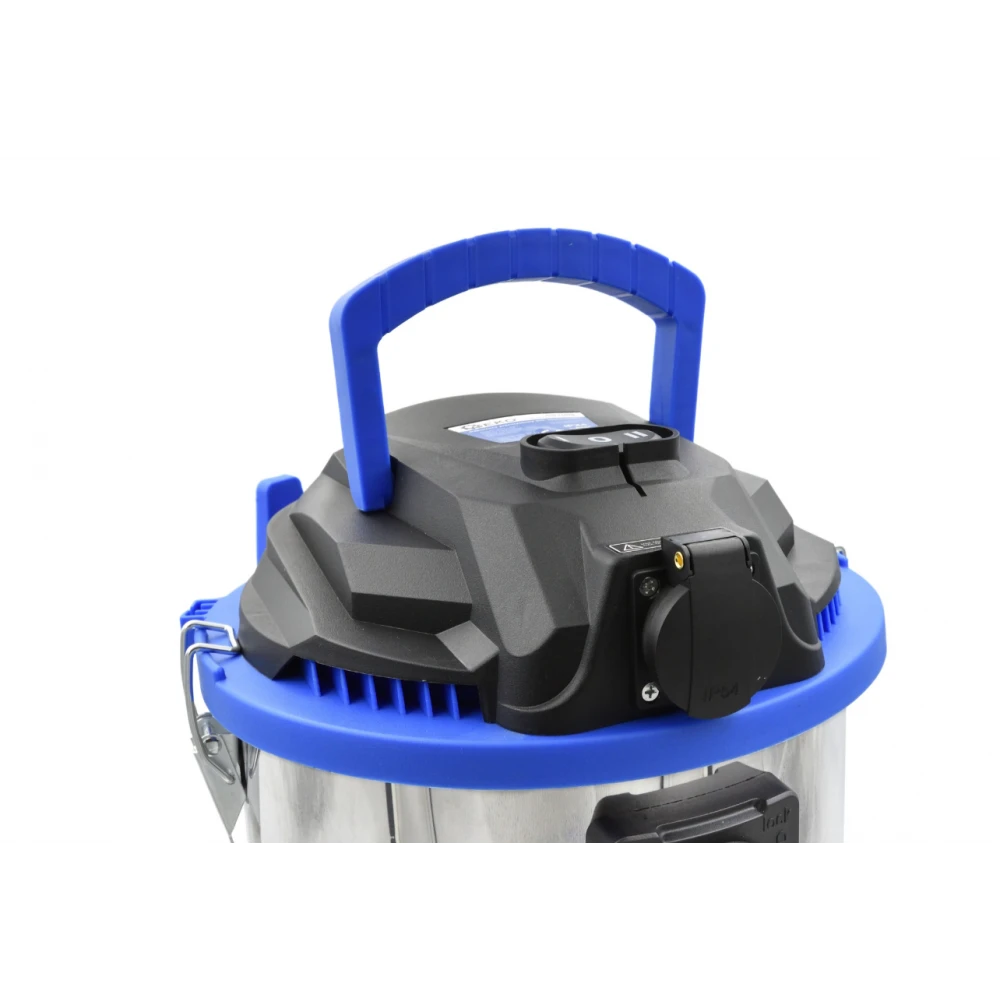 Индустриална прахосмукачка 25 литра за сухо - мокро почистване G81098