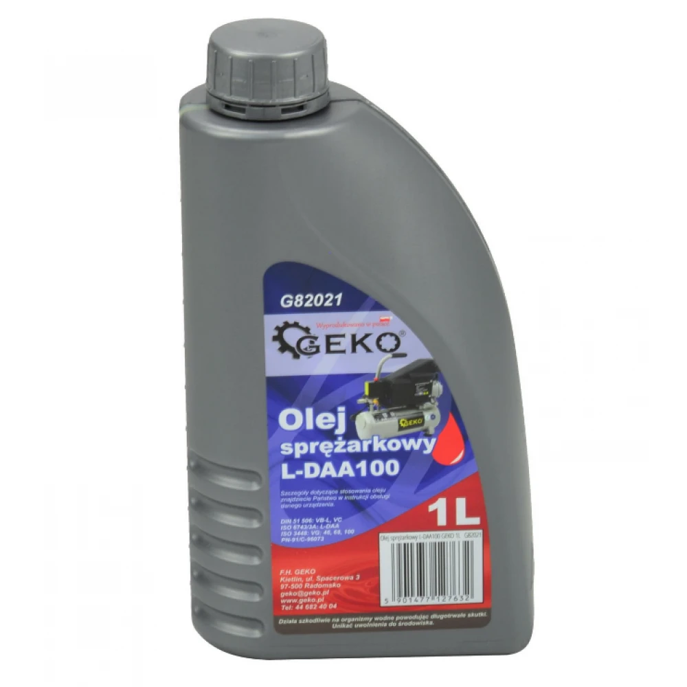 Компресорно масло L-DAA100 GEKO 1 литър G82021