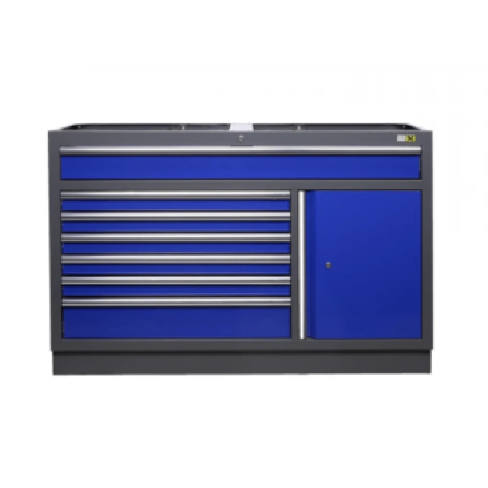 Шкаф / количка за инструменти със 7 чекмеджета и 1 врата GC13L7