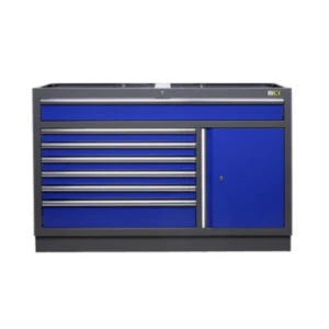 Шкаф / количка за инструменти със 7 чекмеджета и 1 врата GC13L7